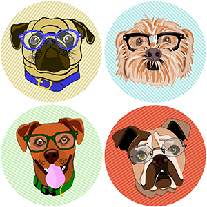 illustration dogs 1